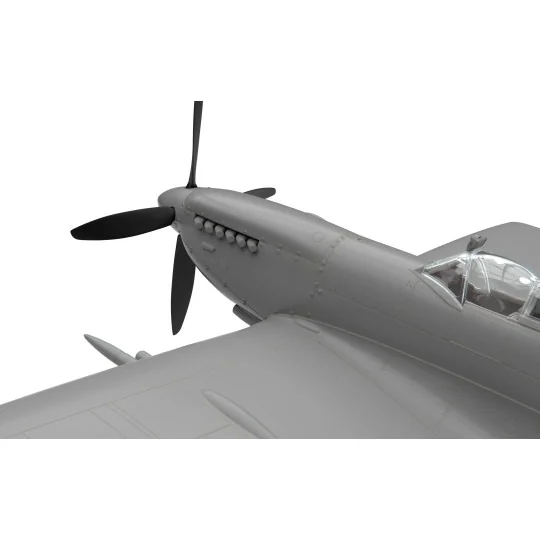 A05144-Maquette Supermarine Spitfire Mk.IXe 1/48 Airfix A05144 – Avion RAF Seconde Guerre mondiale