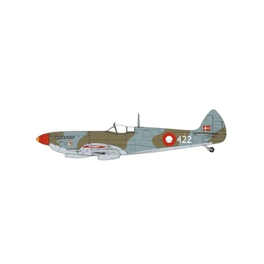 A05144-Maquette Supermarine Spitfire Mk.IXe 1/48 Airfix A05144 – Avion RAF Seconde Guerre mondiale