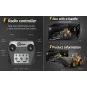 500907693-Chargeuse Volvo L260H 1/16 RTR Carson - Modèle métal avec son et lumières - 500907693