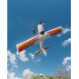 V768-4R-Avion RC Volantex TrainStar STUNT 500mm 4CH Brushless avec gyro RTF rouge V768-4R