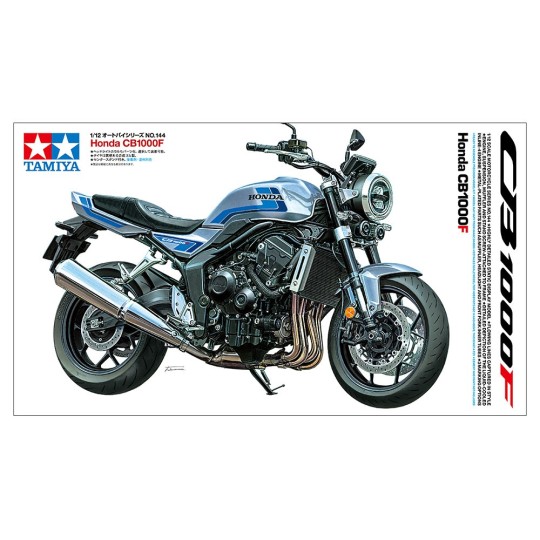 Tamiya Honda CB1000F 1/12 Motorcycle Model Kit - Ref. 14144 - 14144 14144-Tamiya Honda CB1000F 1/12 Motorcycle Model Kit - Ref. 14144