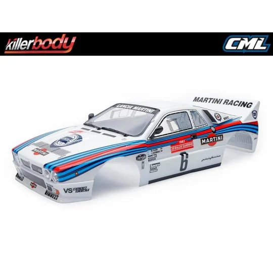 KB48840-Killerbody painted body shell for Lancia 037 Rally, 190 mm, 1/10 scale, Ref. 48840.