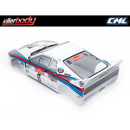 KB48840-Carrosserie peinte Killerbody Lancia 037 Rally 190 mm 1/10 réf. 48840 - KB48840