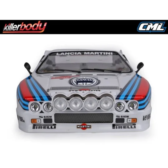 KB48840-Carrosserie peinte Killerbody Lancia 037 Rally 190 mm 1/10 réf. 48840 - KB48840