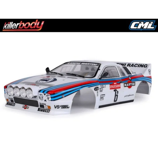KB48840-Carrosserie peinte Killerbody Lancia 037 Rally 190 mm 1/10 réf. 48840