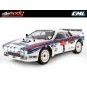 KB48840-Carrosserie peinte Killerbody Lancia 037 Rally 190 mm 1/10 réf. 48840