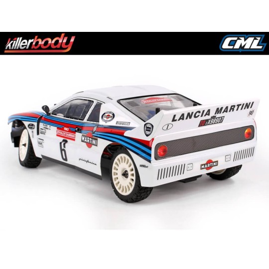 KB48840-Killerbody painted body shell for Lancia 037 Rally, 190 mm, 1/10 scale, Ref. 48840.
