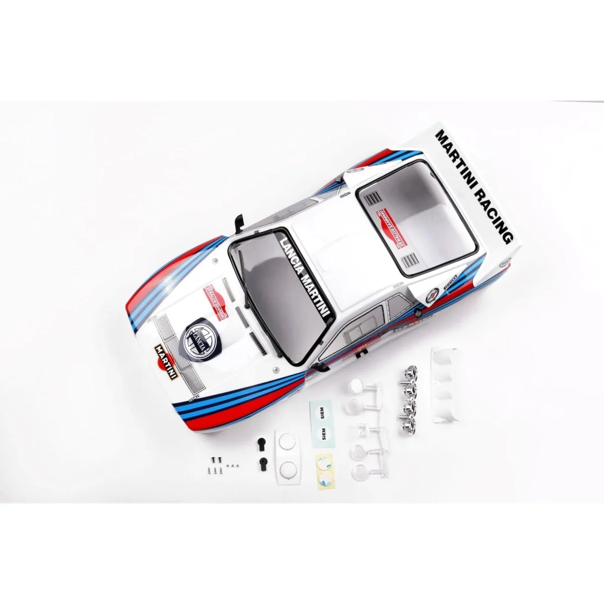 Killerbody painted body shell for Lancia 037 Rally, 190 mm, 1/10 sc...