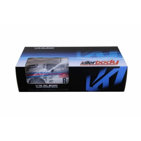 KB48840-Killerbody painted body shell for Lancia 037 Rally, 190 mm, 1/10 scale, Ref. 48840. - KB48840