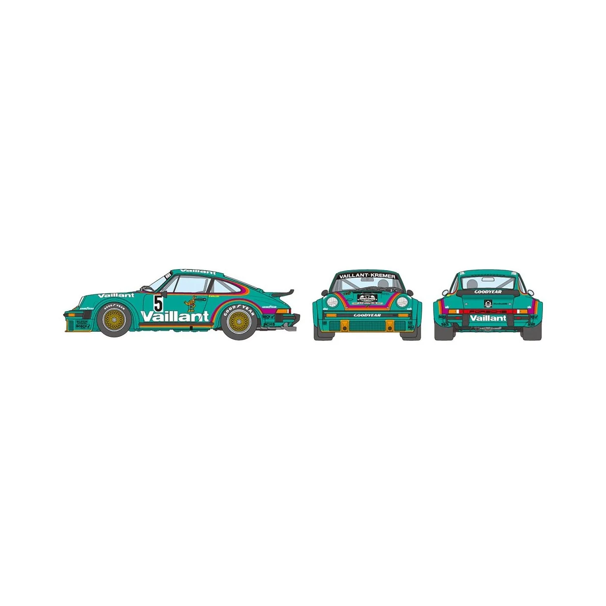 Tamiya Porsche 934 RSR Vaillant 1/24 - Ref. 24334 - 24334