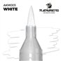 AKM003-Marqueur Playmarker Blanc - AK Interactive AKM003