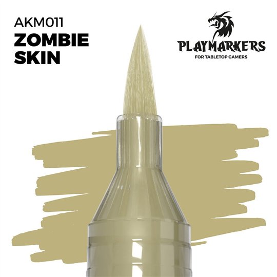 AKM011-Marqueur Playmarker Peau Zombie - AK Interactive AKM011