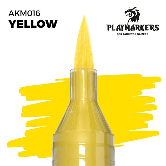 AKM016-Playmarker Yellow Marker - AK Interactive AKM016