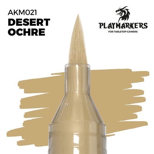 AKM021-Playmarker Desert Ochre Marker - AK Interactive AKM021