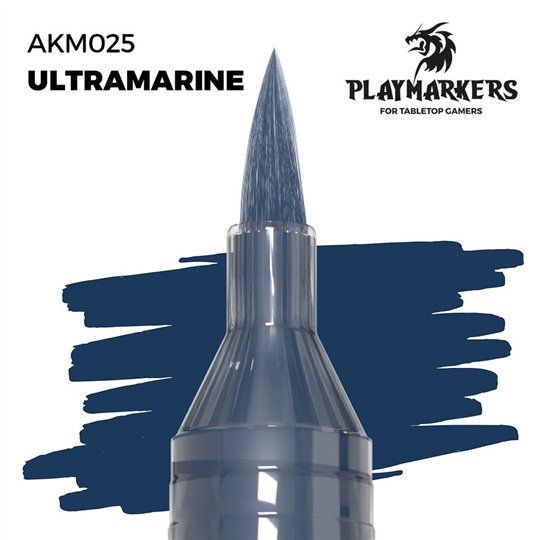 AKM025-Ultramarine Playmarker - AK Interactive AKM025
