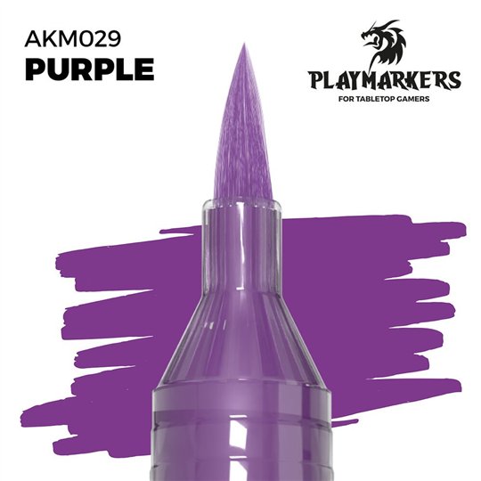 AKM029-Marqueur Playmarker Violet - AK Interactive AKM029