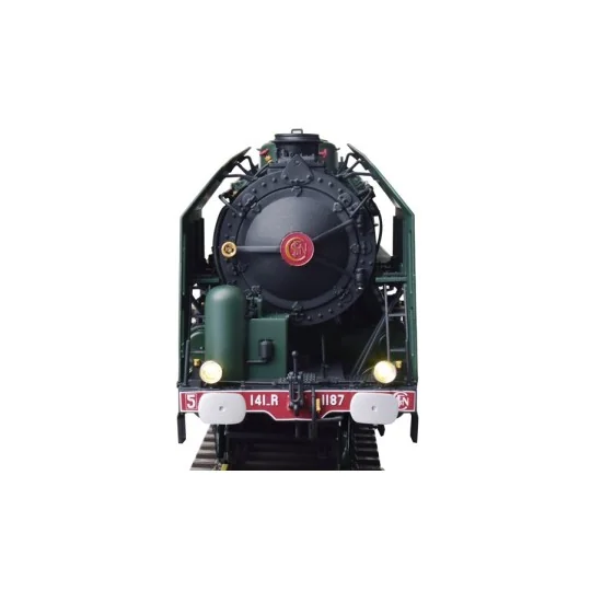 IXC.LCM.FK-Maquette locomotive vapeur 141 R SNCF Type Mikado à assembler - IXO COLLECTIONS, 1/32 - IXC.LCM.FK