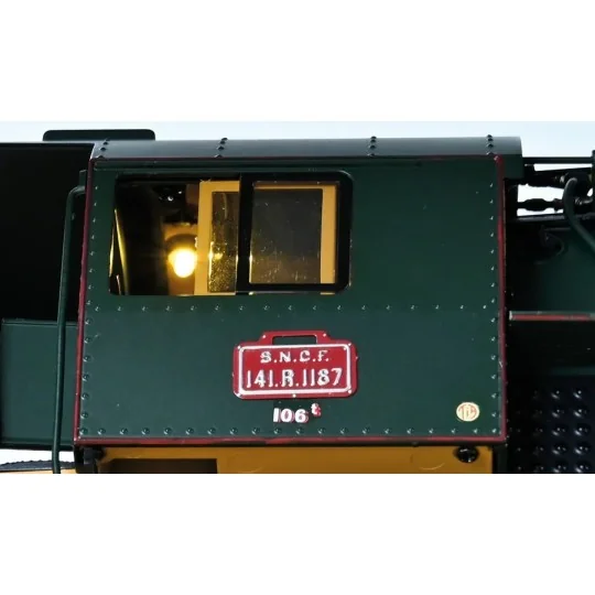 IXC.LCM.FK-Model kit of the SNCF 141 R Mikado type steam locomotive - IXO COLLECTIONS, 1/32 scale