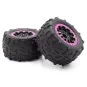 FTK-21087-Roues complètes rose (x2) STX G2 Funtek - FTK-21087