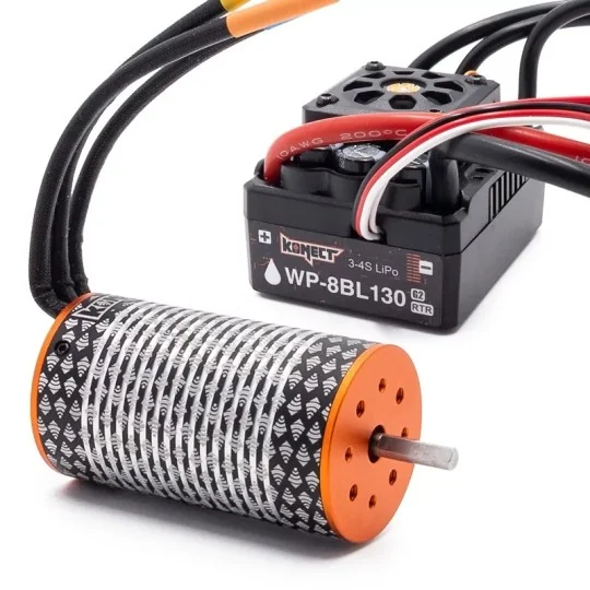 KN-COMBO-N1-Combo brushless KONECT 1/8 130A WP + moteur 4P 4274 2050KV - KN-COMBO-N1