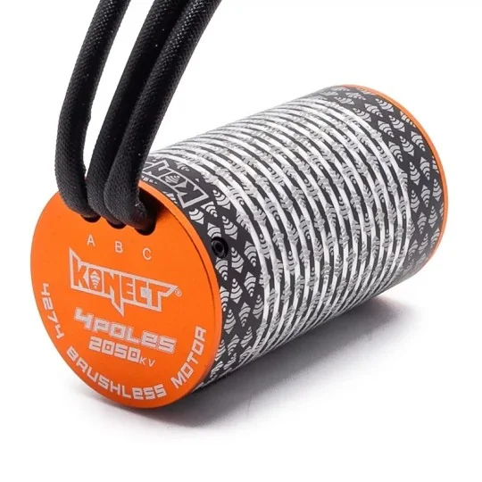 KN-COMBO-N1-KONECT 1/8 130A WP brushless combo + 4P 4274 2050KV motor