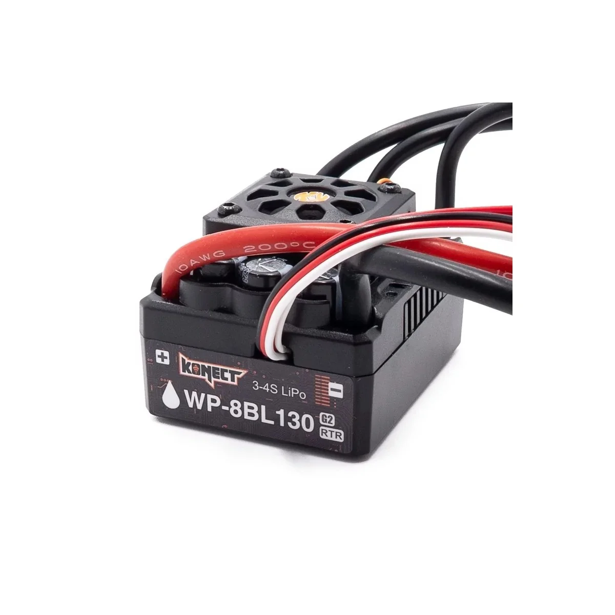 KONECT 1/8 130A WP brushless combo + 4P 4274 2250KV motor - KN-COM... KONECT 1/8 130A WP brushless combo + 4P 4274 2250KV motor - KN-COM...