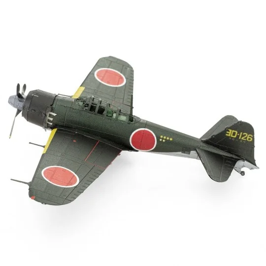 3D model Mitsubishi Zero Metal Earth - ME1012 ME1012-Mitsubishi Zero Metal Earth 3D Model - ME1012
