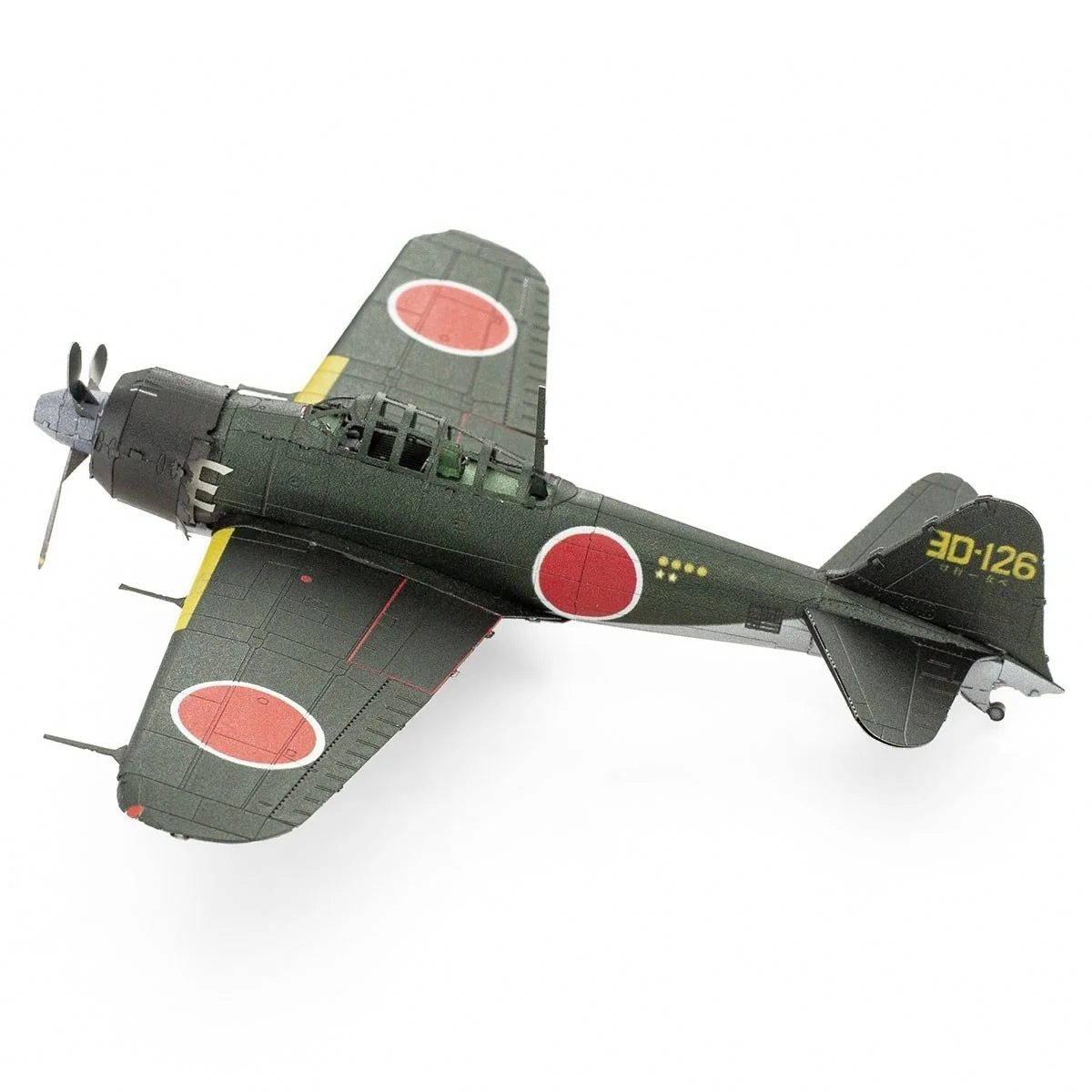 3D model Mitsubishi Zero Metal Earth - ME1012 3D model Mitsubishi Zero Metal Earth - ME1012