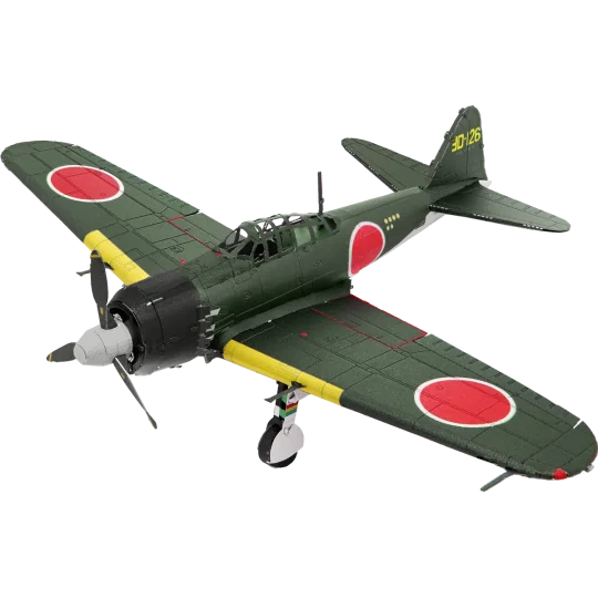 3D model Mitsubishi Zero Metal Earth - ME1012 ME1012-Mitsubishi Zero Metal Earth 3D Model - ME1012