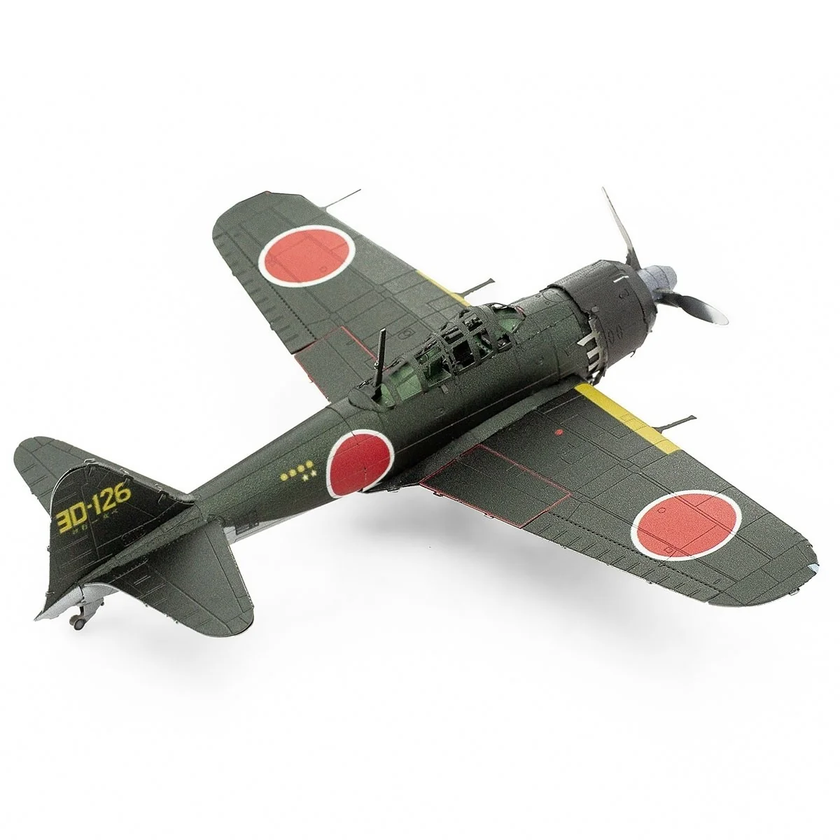 3D model Mitsubishi Zero Metal Earth - ME1012 3D model Mitsubishi Zero Metal Earth - ME1012