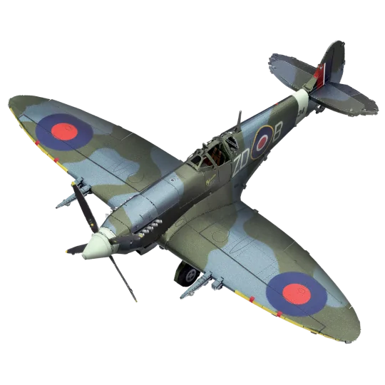 Maquette 3D métal Supermarine Spitfire Metal Earth - ME1005 - ME1005 ME1005-Maquette 3D métal Supermarine Spitfire Metal Earth - ME1005