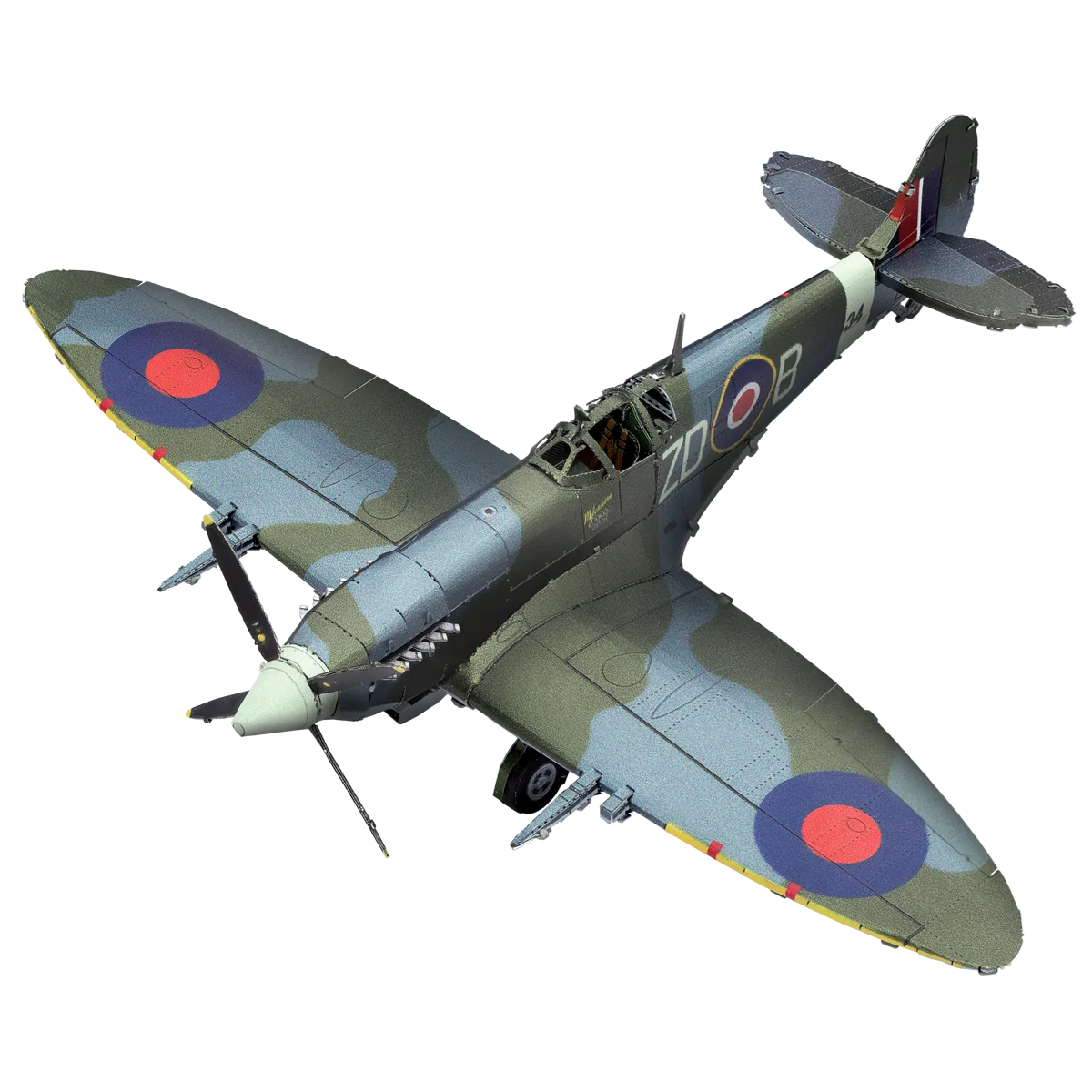 Maquette 3D métal Supermarine Spitfire Metal Earth - ME1005 - ME1005 Maquette 3D métal Supermarine Spitfire Metal Earth - ME1005 - ME1005