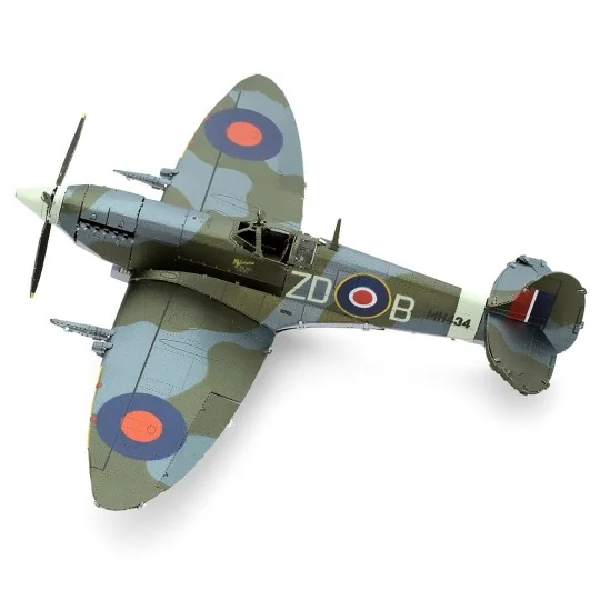 Maquette 3D métal Supermarine Spitfire Metal Earth - ME1005 - ME1005 ME1005-Maquette 3D métal Supermarine Spitfire Metal Earth - ME1005