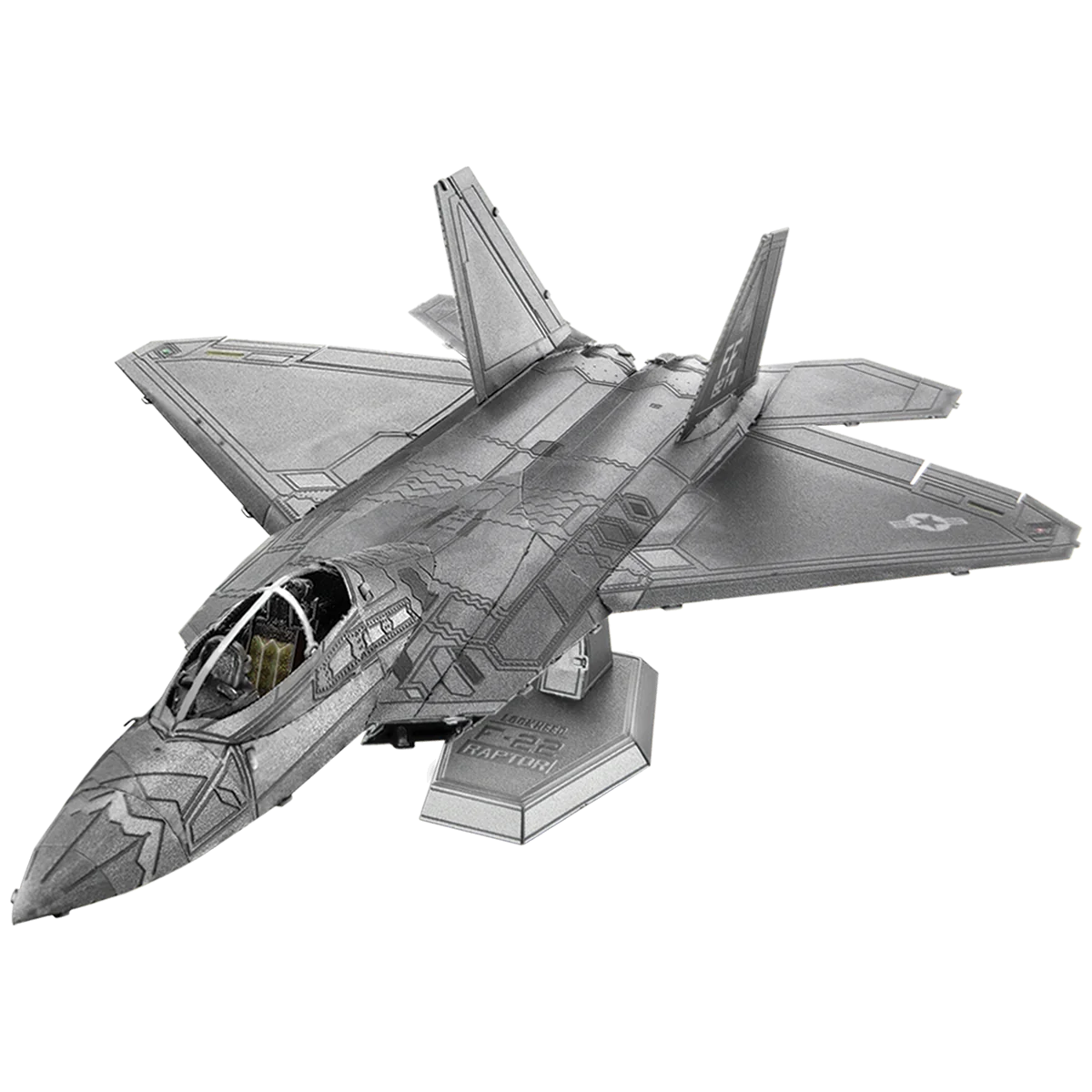 Metal Earth F-22 Raptor 3D Metal Model - ME1016