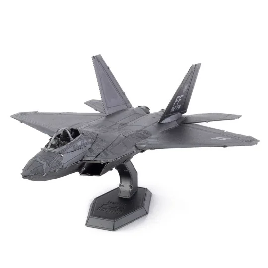 Maquette 3D métal F-22 Raptor Metal Earth - ME1016 - ME1016 ME1016-Maquette 3D métal F-22 Raptor Metal Earth - ME1016