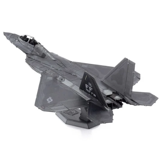 Maquette 3D métal F-22 Raptor Metal Earth - ME1016 - ME1016 ME1016-Maquette 3D métal F-22 Raptor Metal Earth - ME1016