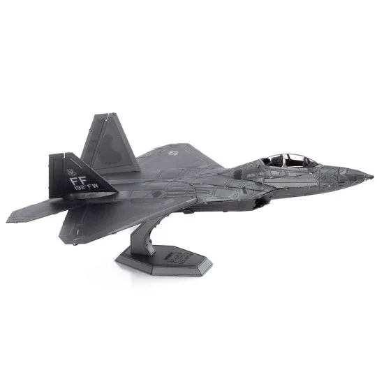 Maquette 3D métal F-22 Raptor Metal Earth - ME1016 - ME1016 ME1016-Maquette 3D métal F-22 Raptor Metal Earth - ME1016