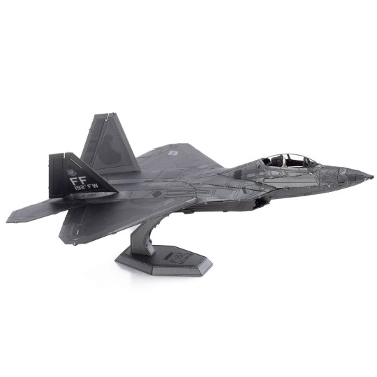 Maquette 3D métal F-22 Raptor Metal Earth - ME1016 ME1016-Maquette 3D métal F-22 Raptor Metal Earth