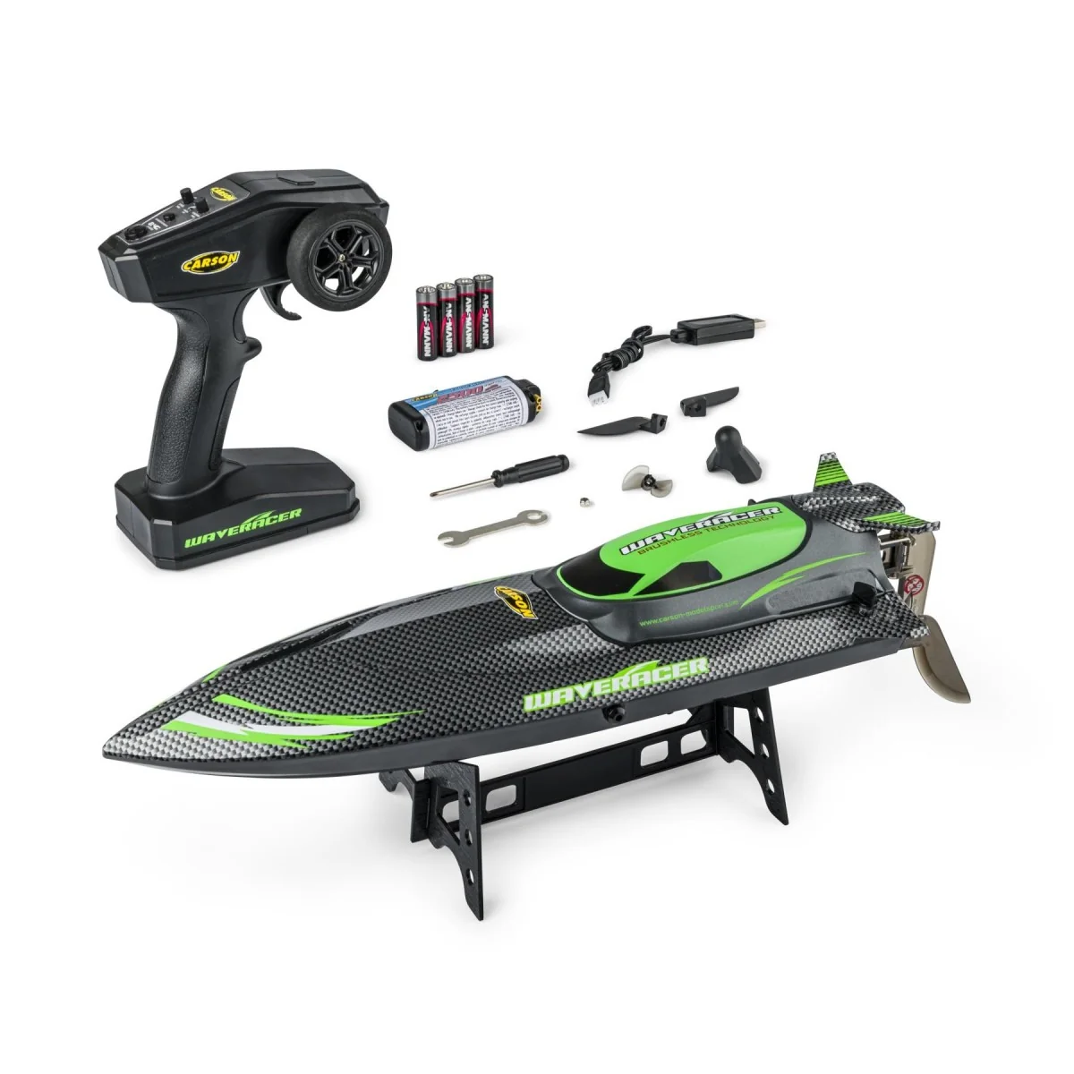 Bateau RC Carson Waveracer Brushless RTR - 500108061 - 500108061