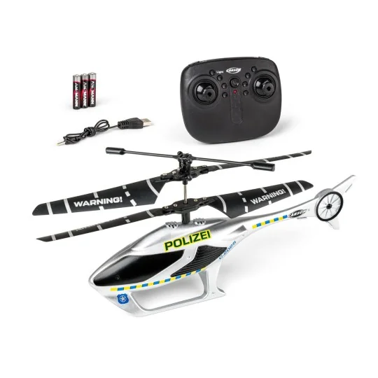 500507194-Hélicoptère RC Carson Cyber Copter Police 2,4GHz 2ch RTF - 500507194