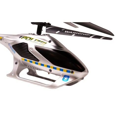 500507194-Hélicoptère RC Carson Cyber Copter Police 2,4GHz 2ch RTF