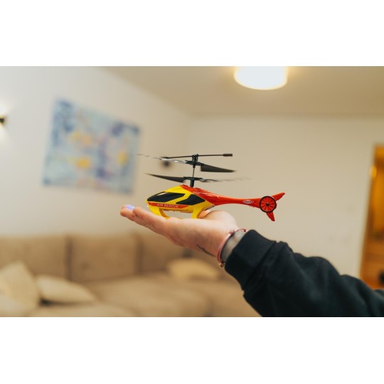 Hélicoptère RC Carson Cyber Copter Rescue 2,4GHz 2ch RTF - 500507195 500507195-Hélicoptère RC Carson Cyber Copter Rescue 2,4GHz 2ch RTF