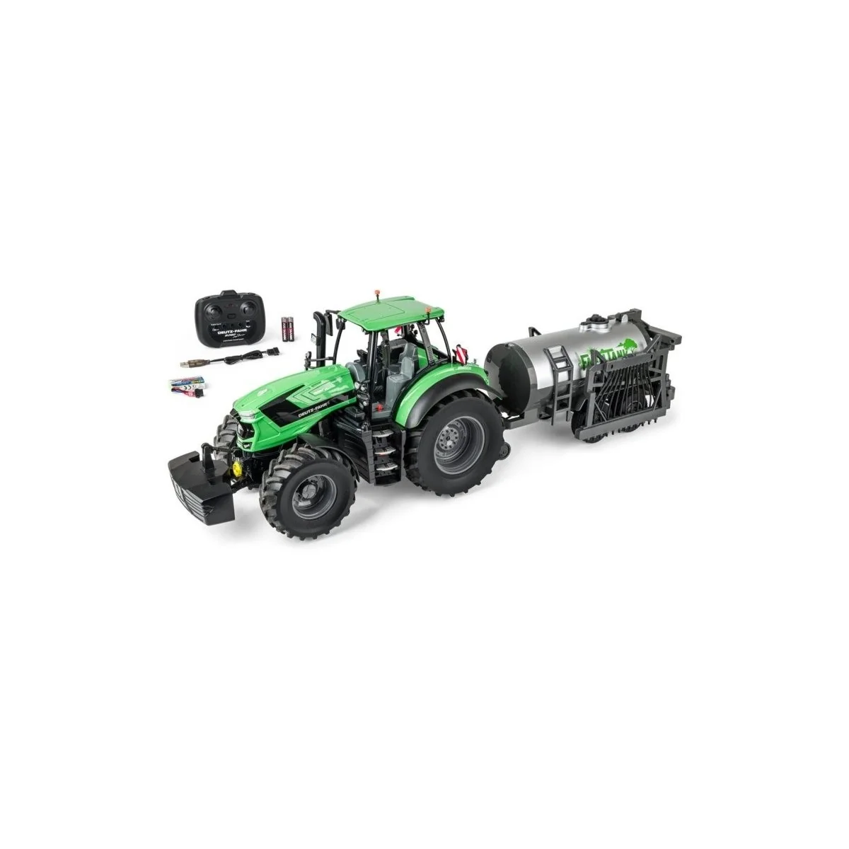Tracteur Deutz-Fahr 8280 TTV avec tonne à lisier 1/16 RTR Carson - ...