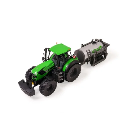 500907706-Tracteur Deutz-Fahr 8280 TTV avec tonne à lisier 1/16 RTR Carson - 500907706