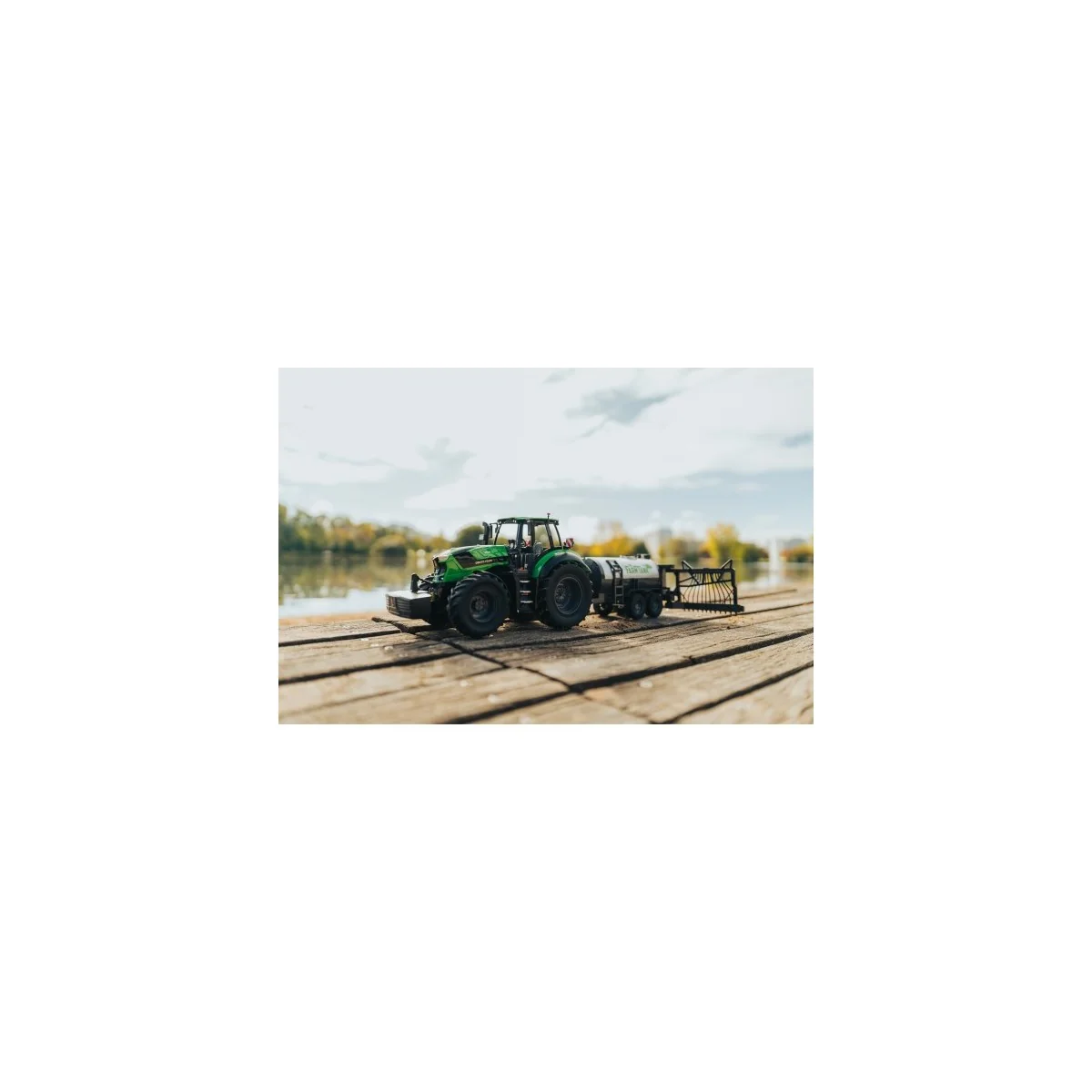 Tracteur Deutz-Fahr 8280 TTV avec tonne à lisier 1/16 RTR Carson - ...