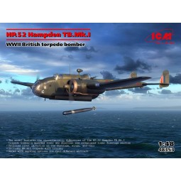 HP.52 Hampden TB.Mk.I 1/48 aircraft model - ICM 48353 - 48353