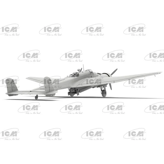 HP.52 Hampden TB.Mk.I 1/48 aircraft model - ICM 48353 - 48353 48353-HP.52 Hampden TB.Mk.I 1/48 aircraft model - ICM 48353