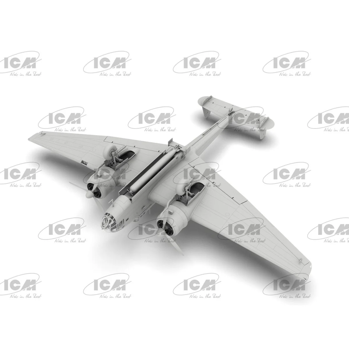 HP.52 Hampden TB.Mk.I 1/48 aircraft model - ICM 48353 - 48353 HP.52 Hampden TB.Mk.I 1/48 aircraft model - ICM 48353 - 48353