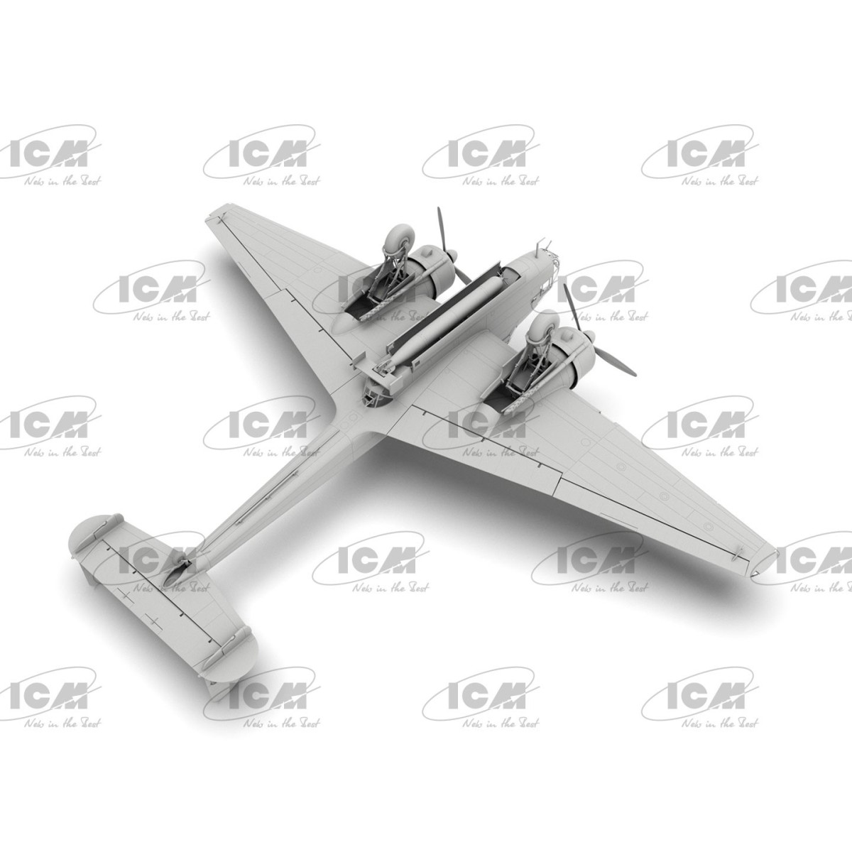 HP.52 Hampden TB.Mk.I 1/48 aircraft model - ICM 48353 - 48353