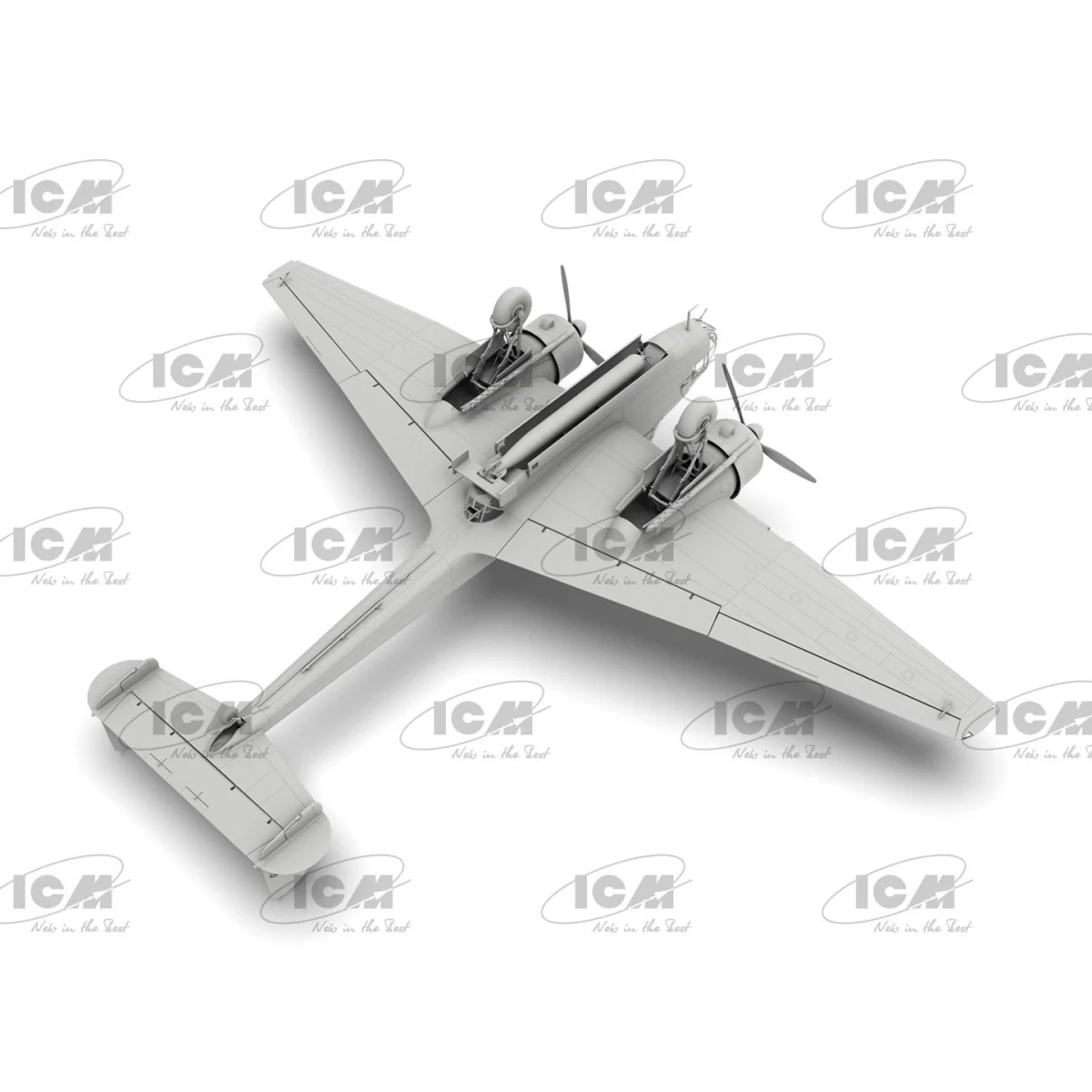 HP.52 Hampden TB.Mk.I 1/48 aircraft model - ICM 48353 - 48353 HP.52 Hampden TB.Mk.I 1/48 aircraft model - ICM 48353 - 48353